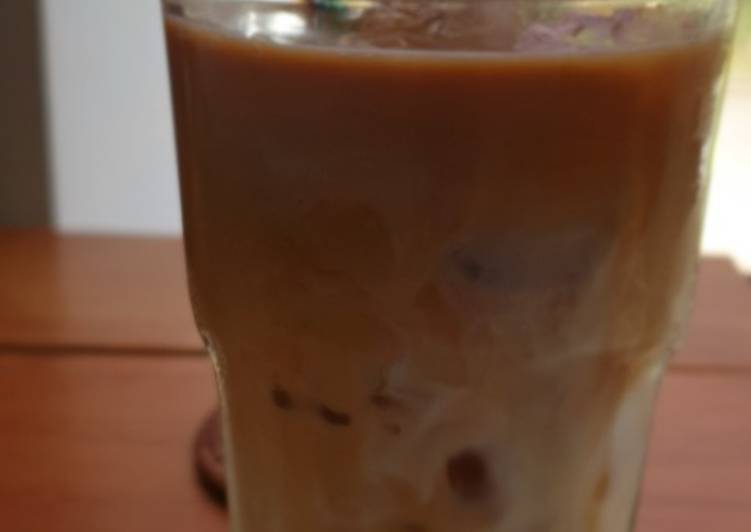 Brown sugar ice coffee