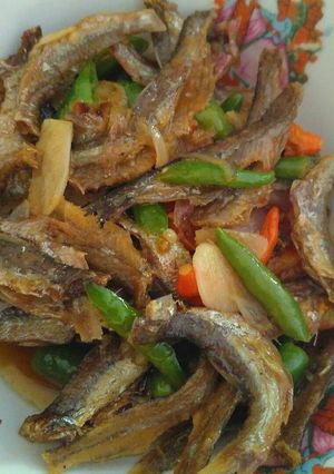Foto resep Tumis Ikan Asin Cabe Hijau (5 menit selesai)