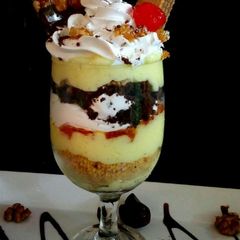 A picture of Nutty delight parfait     .