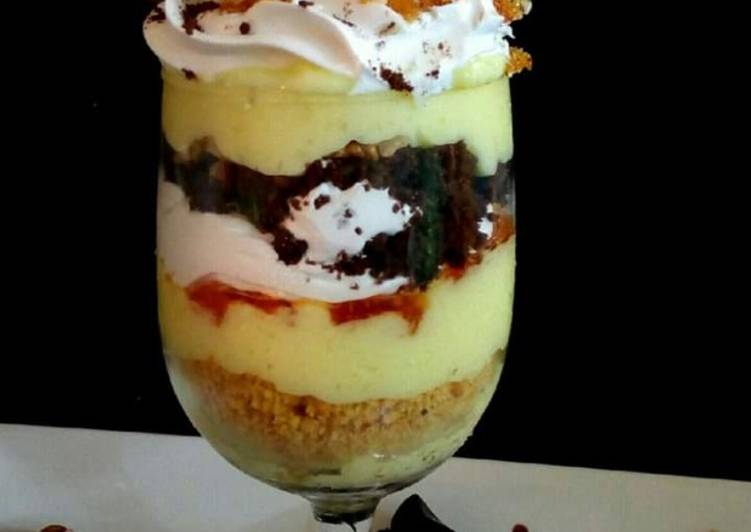 Simple Way to Prepare Any-night-of-the-week Nutty delight parfait       #EIDMEETUP