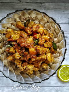 Foto resep Udang Tempe Tahu Tumis Pedas