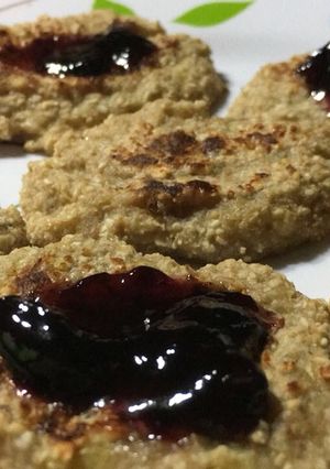 Una foto de Galletas de Banana y Avena