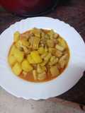 Papas con chocos