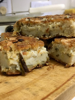 Una foto de Sopa paraguaya Vegana (Sin TACC / Gluten Free / Vegano)