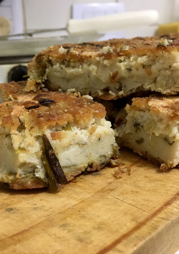 Una foto de Sopa paraguaya Vegana (Sin TACC / Gluten Free / Vegano)