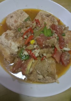 Foto resep Tahu bumbu terasi