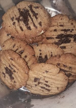 Foto resep Cookies Teflon mudah (tanpa mixer)