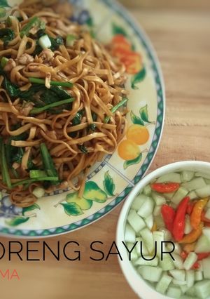Foto resep Mie goreng sayur
