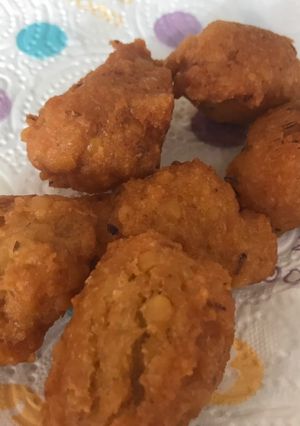 A picture of Easy Red Lentils Pakoras.