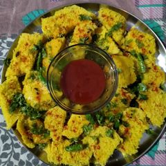 A picture of Dhokla.