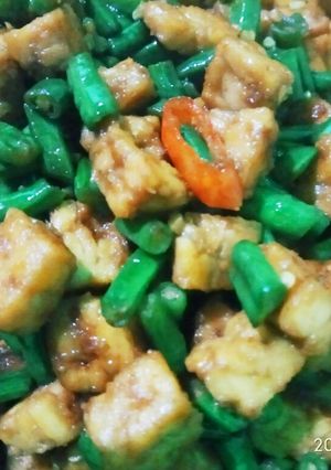Foto resep Tumis Cangpape Saus Tiram (Kacang Panjang Tempe😂)
