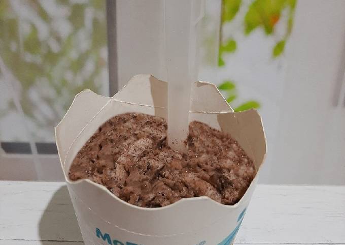 Cara Gampang Membuat Mc Flurry Murah dan Mudah Ala Pita, Lezat