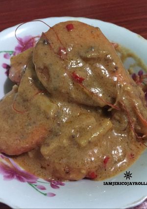 A picture of Shrimp In Coconut Milk.