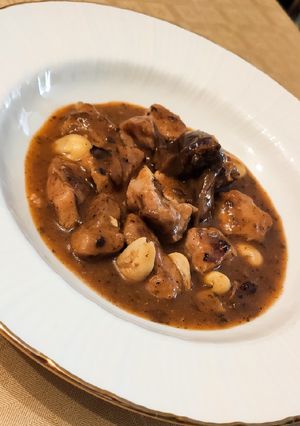 Una foto de Estofado de cerdo a la cerveza