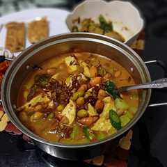 A picture of Lodeh Tahu Melinjo Pedas ala Niezz.