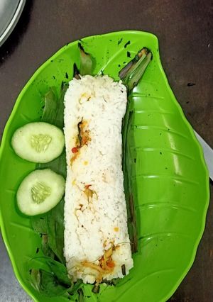 Foto resep Nasi bakar jamur