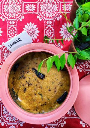 A picture of Sambar - Serve with Dosa.