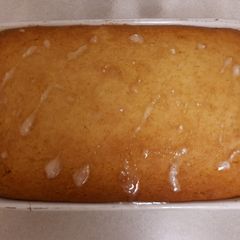 A picture of Wheat free lemon drizzle cake G/F.