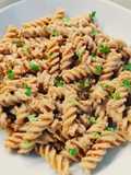 Pasta alla tahini e prezzemolo