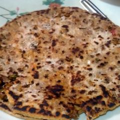 A picture of Moong paratha.