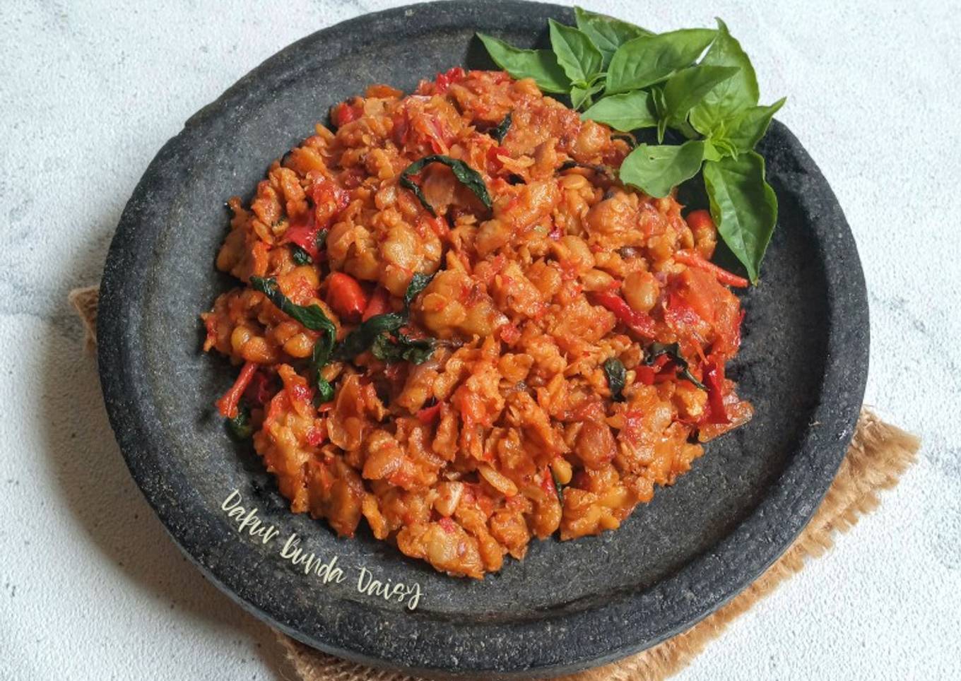 Sambal Tempe Kemangi