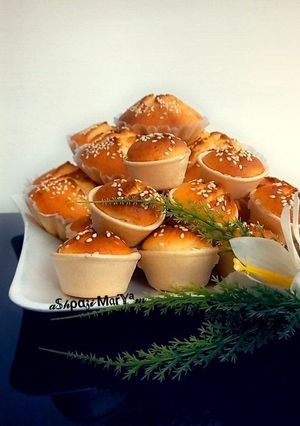 عکسی از دستور کیک یزدی در قالب تارت