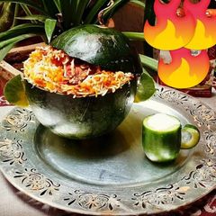 Sindhi biryani A picture of Sindhi biryani.