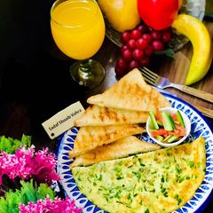 A picture of Green Garlic Classic Omelette.