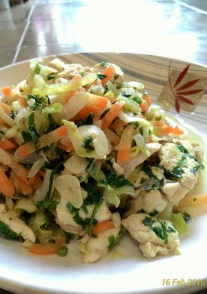 Foto resep Tumis Ayam Sayur Seledri