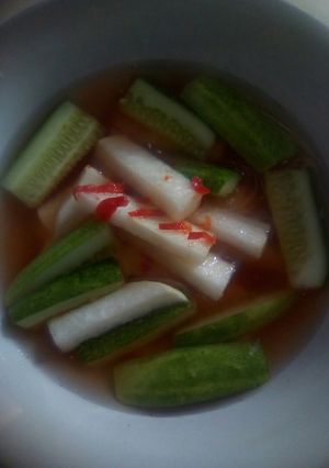 Foto resep Asinan Bengkuang Timun