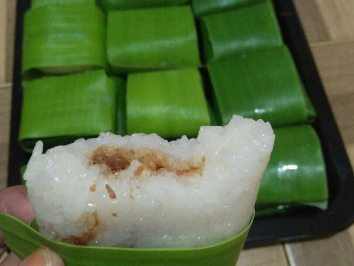 Resep Lemper isi abon praktis Praktis