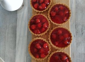 Foto resep Strawberry Pie/Tartlets
