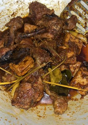 Foto resep Rendang Ayam Satset