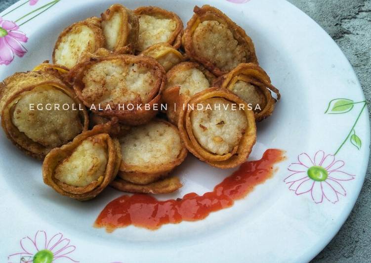 Bahan Eggroll ala hokben simpel dan ekonomis | Cara Bikin Eggroll ala hokben simpel dan ekonomis Yang Paling Enak