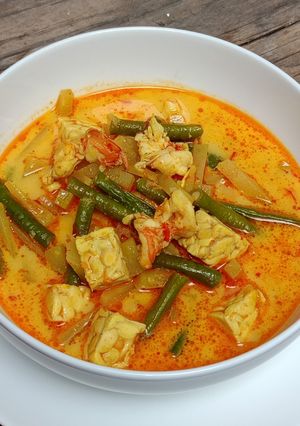 Foto resep Gulai Labu Siam Kacang Panjang