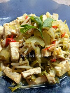 Foto resep Tumis Tahu Sayur Asin
