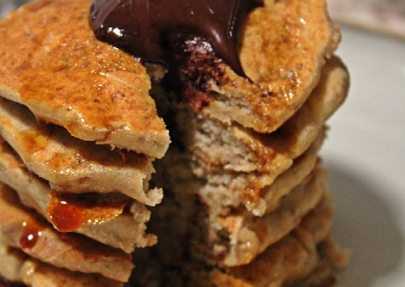 Tortitas de quinoa y plátano