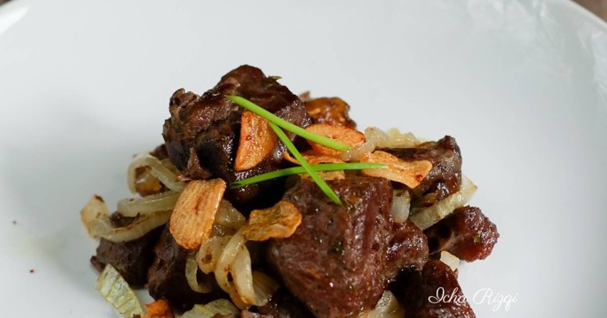 36 resep saikoro steak enak dan sederhana ala rumahan - Cookpad