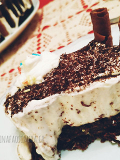 Φωτογραφία της συνταγής Τούρτα cheesecake με βάση brownies 🎂