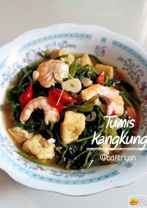 Foto resep Tumis Kangkung Udang