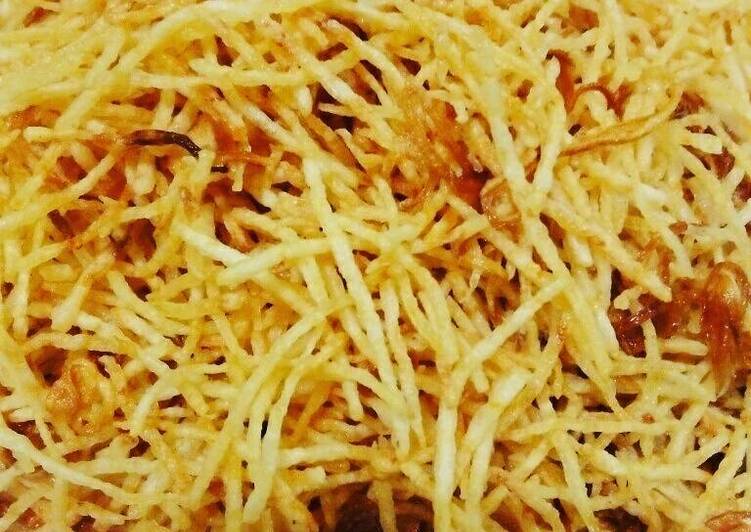 Resep: Kenser (kentang serut) yang Enak