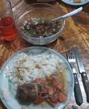 Arroz con pulpa al jugo #delantalgoblalcookpad