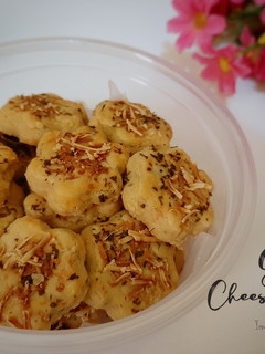 Foto resep Garlic Cheese Cookies