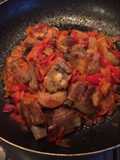 Costillas de cerdo con tomatada
