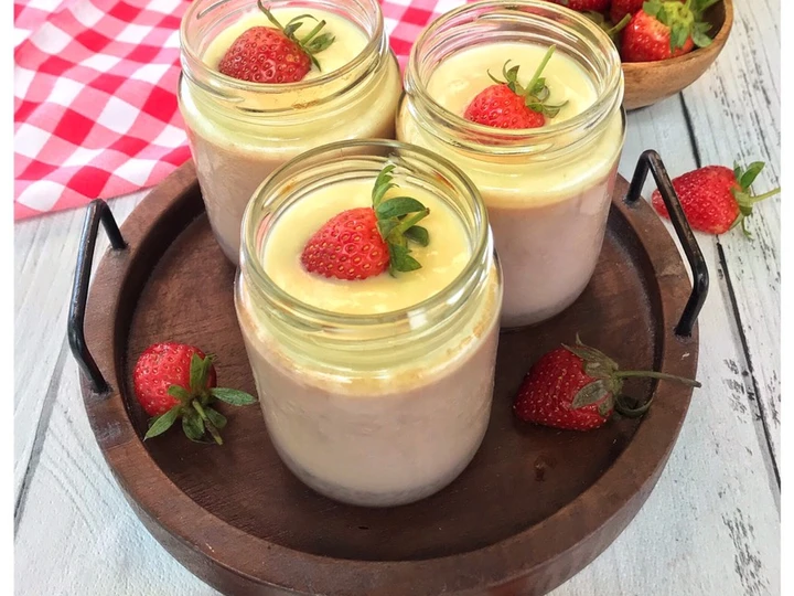 Cara Mudah Membikin Resep Silky Chocolate Pudding (Puding Sutra Coklat) yang Uenak Anti Ribet, Lezat