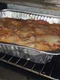 Pastelón de plátano y carne