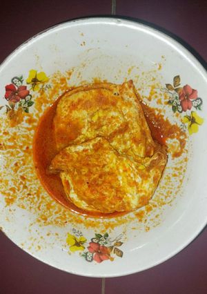 Foto resep Resep telor ceplok balado ala rumahan, mudah banget untuk pemula!