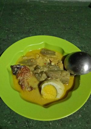 Foto resep Mangut tahu telur