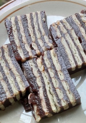Foto resep Puding Coklat Cheese Crackers