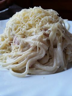 Carbonara spagetti recept fotója